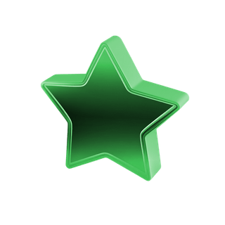 Trusted crypto platform rating shown through user star indicator
